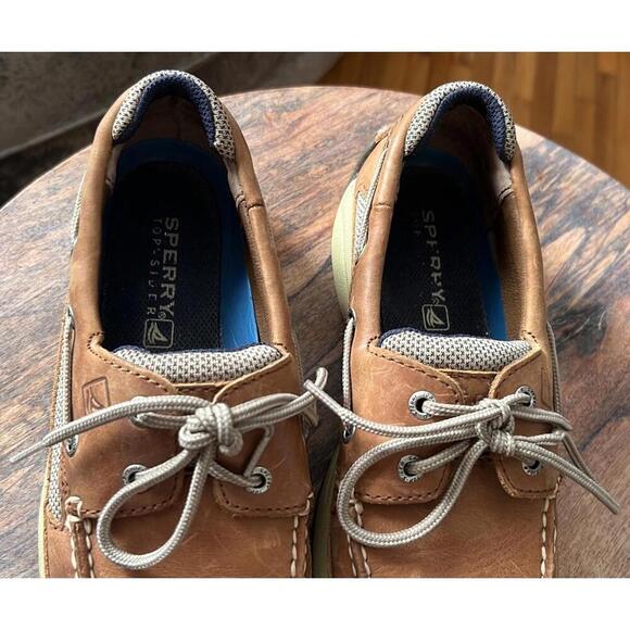 SPERRY Intrepid 2 Eye Men’s boat shoes slip on sneaker leather loafer size 9   M - Picture 2 of 5